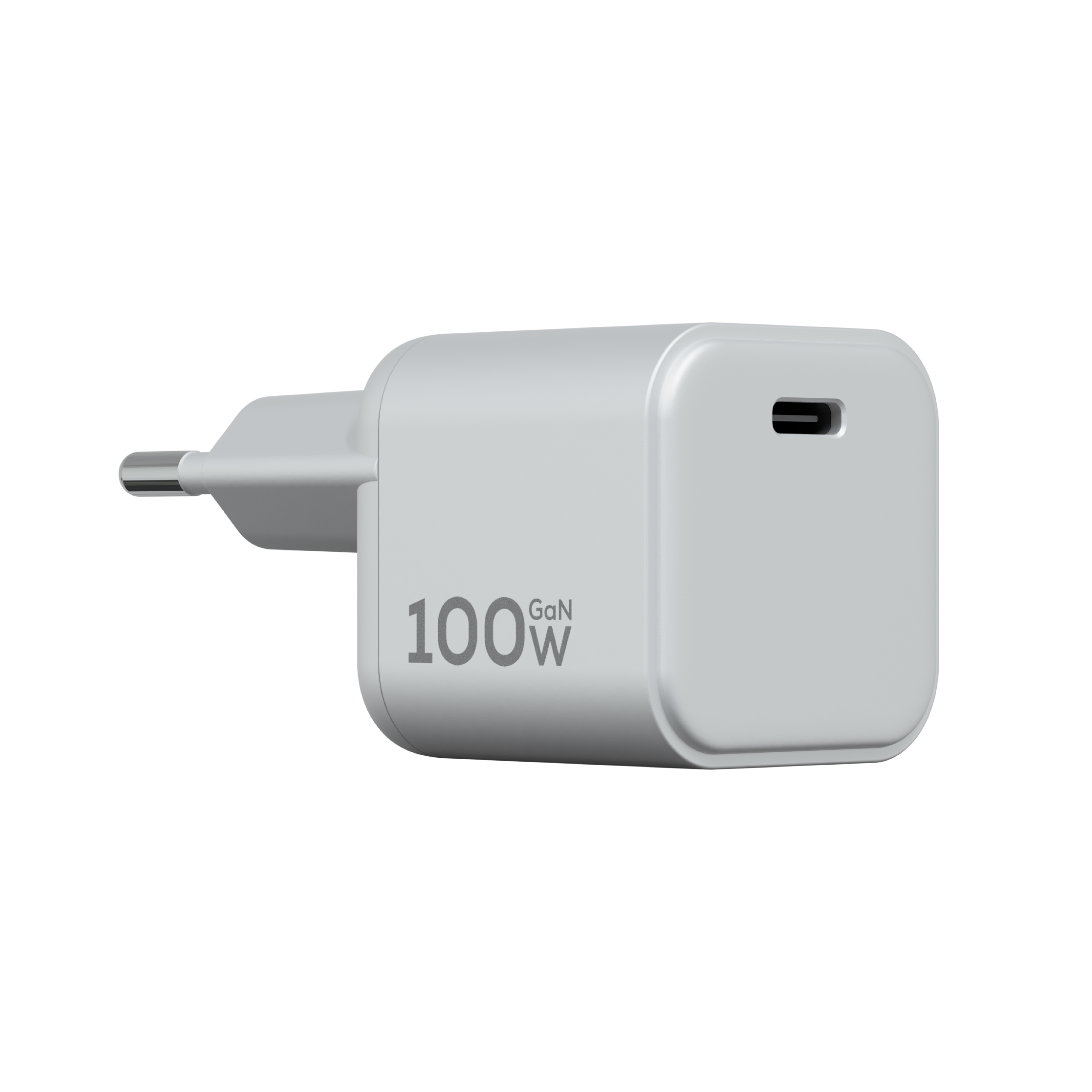 Компактное сетевое зарядное устройство Magssory Nano Boost 100W GaN White, Белый — ACH007 w 1